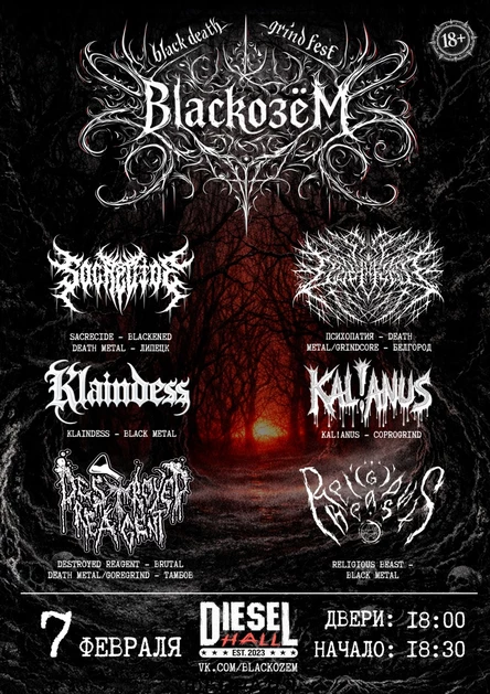 Blackозём | 07.02.2026 | Diesel Hall