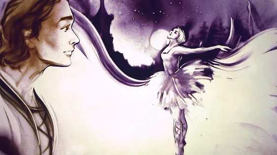 "Лебединое Озеро" музыкально-песочный спектакль