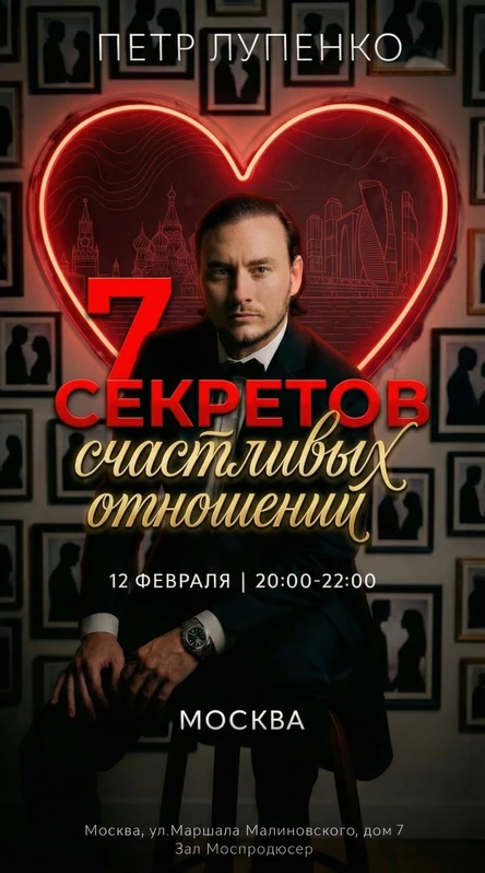 Петр Лупенко "7 Секретов Счастливых Отношений" Москва