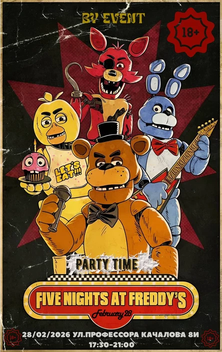 Five Nights at Freddy’s party