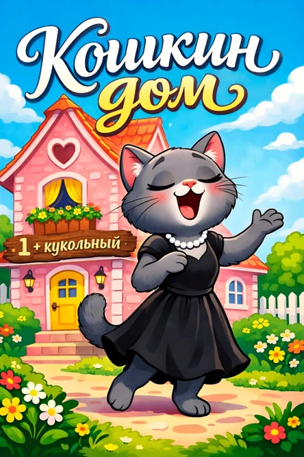 Кошкин дом 1+