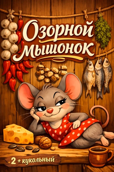 Озорной мышонок 2+