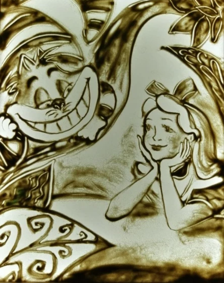 Алиса в стране чудес. Музыкальная сказка с песочной анимацией