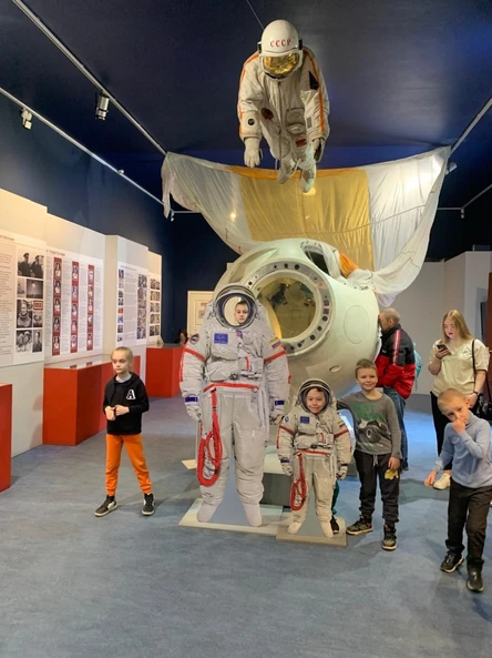 Музей космонавтики и ракетной техники, обзорная экскурсия 7-10 лет