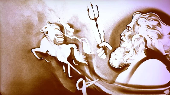 «Мифы Древней Греции» музыкально-песочная фантазия