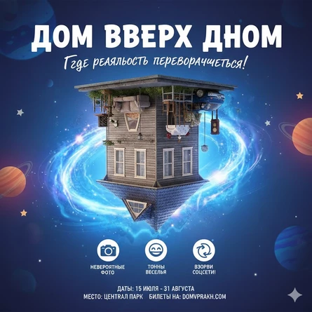 Дом вверх дном