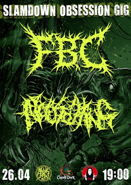 SLAMDOWN OBSESSION GIG | 26.04 | CheerDuck