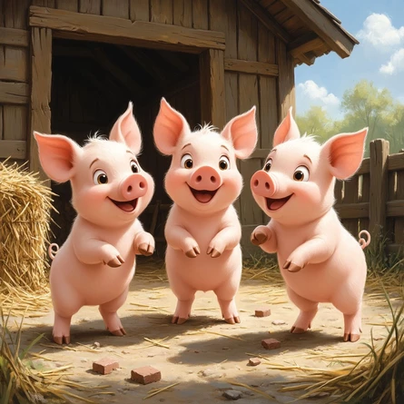 "Три поросенка"- Интерактивная сказка для всей семьи