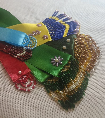 Мастер-класс "Бисероплетение на лентах"