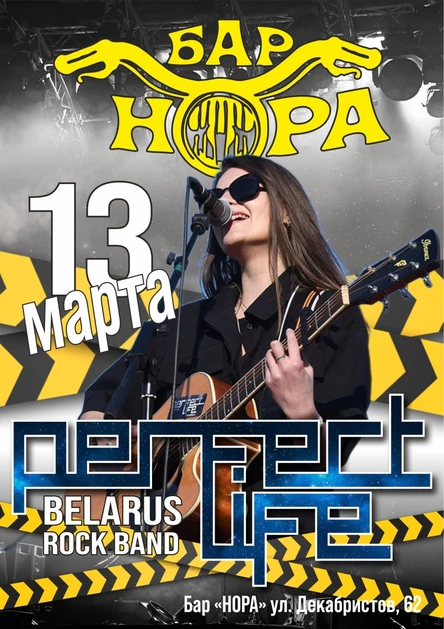 PERFECT LIFE (Беларусь) 13 марта в Пскове!