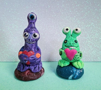 Мастер-класс «Инопланетные пришельцы» из полимерной глины 5+