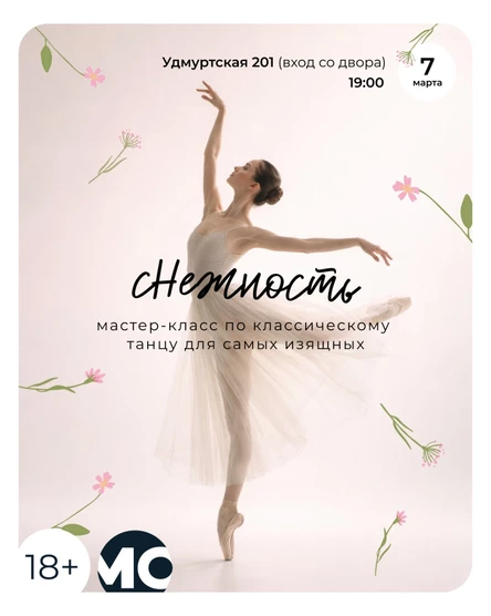 Мастер-класс по классическому танцу "сНежность"