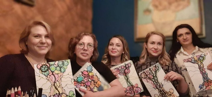 "Нейрографика: искусство снимать ограничения" мастер-класс