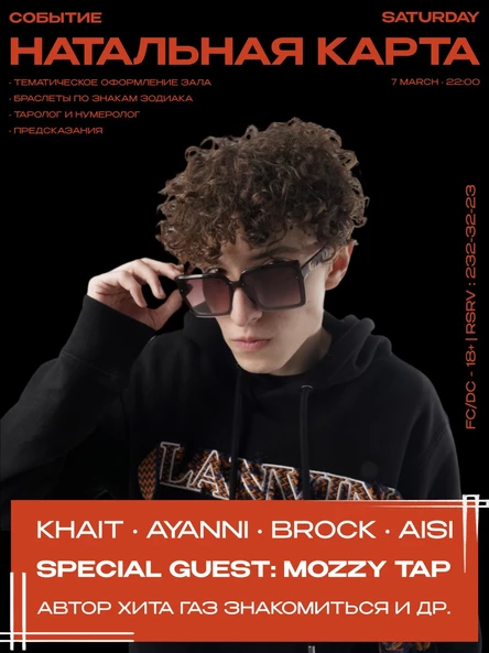 НАТАЛЬНАЯ КАРТА + MOZZY TAP