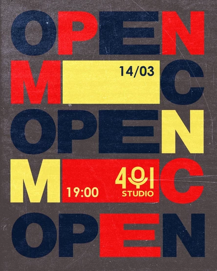 Open mic 14.03.26