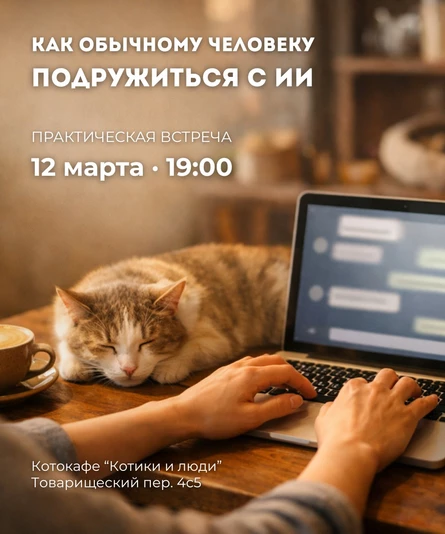 Практическая встреча "Как обычному человеку подружиться с ИИ"