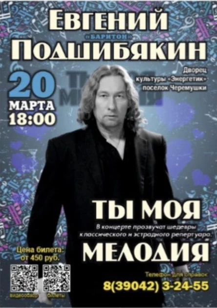 Концерт Евгения Подшибякина