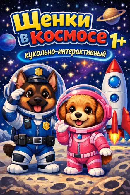 Щенки в космосе
