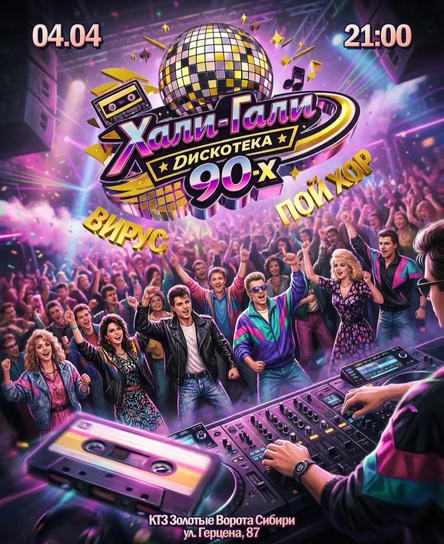 Хали-Гали Дискотека 90-х | ВИРУС