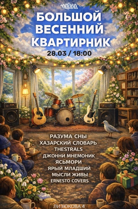 БОЛЬШОЙ ВЕСЕННИЙ КВАРТИРНИК