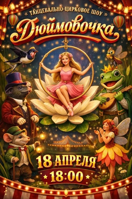 Танцевально-цирковое шоу "Дюймовочка"