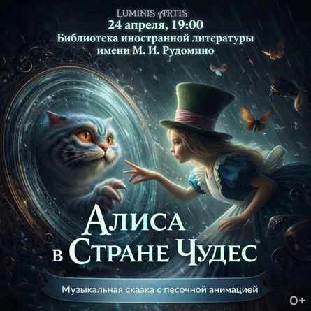 Алиса в стране чудес. Музыкальная сказка с песочной анимацией