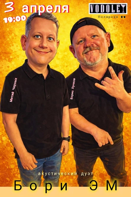 Дуэт BOREY M. - рок-хиты в акустике