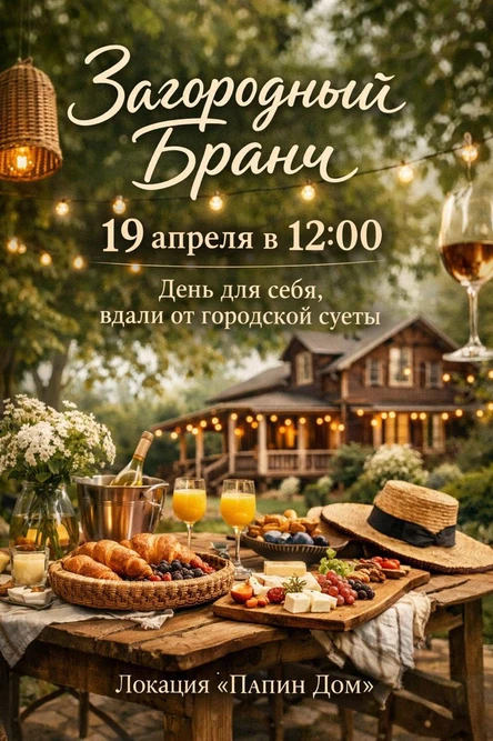 Загородный бранч