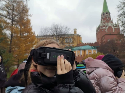 VR квест. Машина времени: прогулка вдоль стен Кремля. 9-13 лет