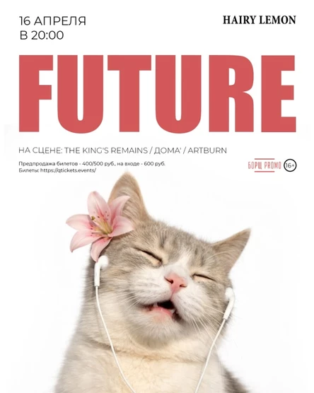 16 апреля | фест FUTURE | Hairy lemon pub