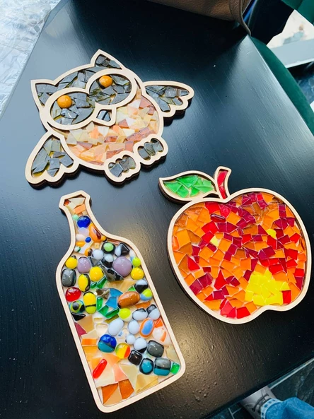 Мастер-класс по витражной мозаике: космос