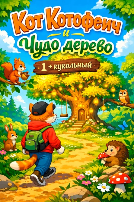 Кот котофеевич и чудо дерево