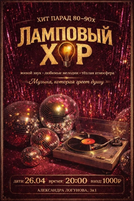 Ламповый хор: ХИТ-ПАРАД 80-90х