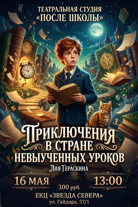 Спектакль «Приключения в стране невыученных уроков»