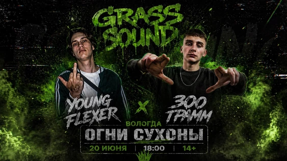 YOUNG FLEXER | GRASS SOUND | 300ГРАММ
