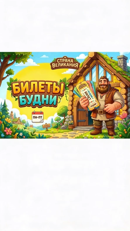Билет за скидкой 20%