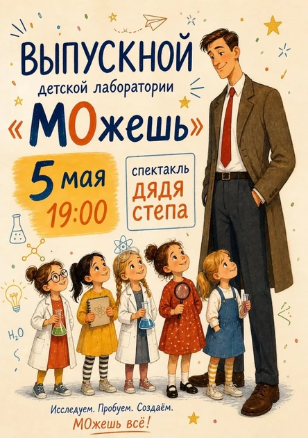 Спектакль в стихах "Дядя Степа"