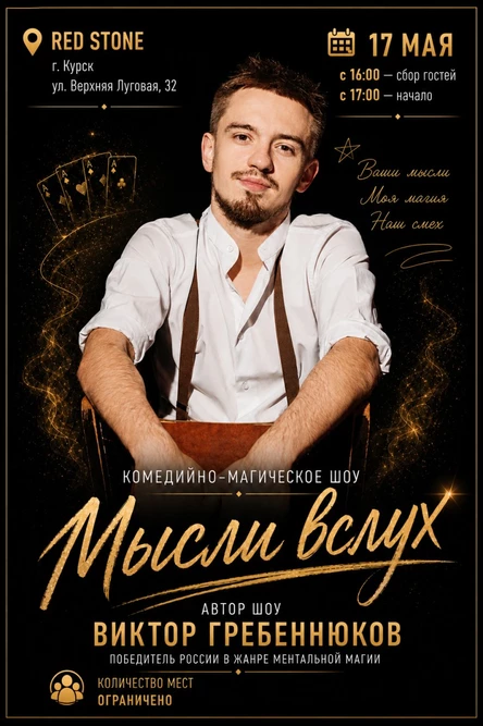 Комедийно-Магическое шоу "Мысли вслух"