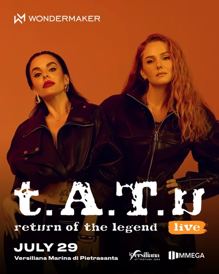 Концерт t.A.T.u. на фестивале Versiliana в Италии