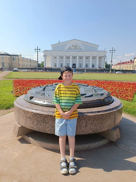 Пешеходная экскурсия "Словно корабль Васильевский остров..." со Светланой 7-10 лет