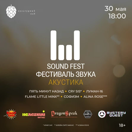SOUND FEST — АКУСТИКА