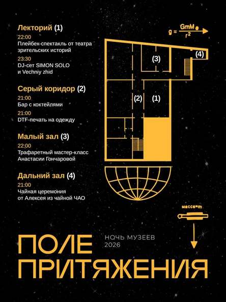 Ночь музеев в Огне: Поле притяжения