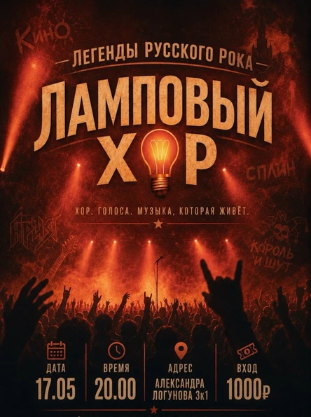 Ламповый хор: Легенды русского рока