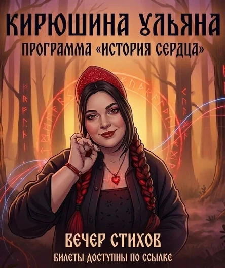 Вечер стихов Кирюшина Ульяна "История сердца"