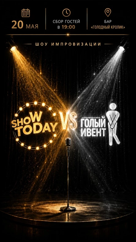 ИМПВИЗАЦИЯ: SHOW TODAY VS ГОЛЫЙ ИВЕНТ
