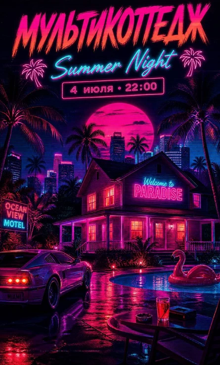 МУЛЬТИКОТТЕДЖ: SUMMER NIGHT | 4 ИЮЛЯ | КРАСНОЯРСК