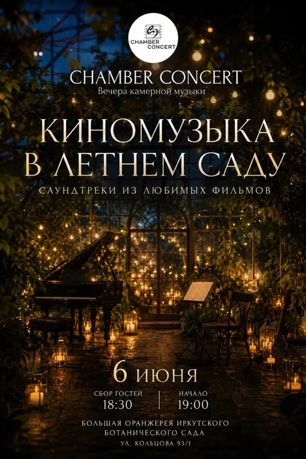 Киномузыка в летнем саду