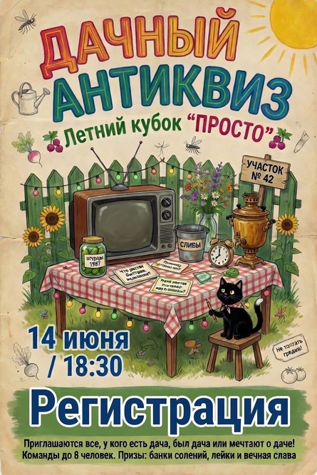 Дачный антиквиз (летний кубок "Просто")
