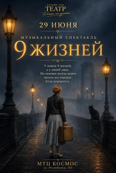 Музыкальный спектакль "9 жизней"