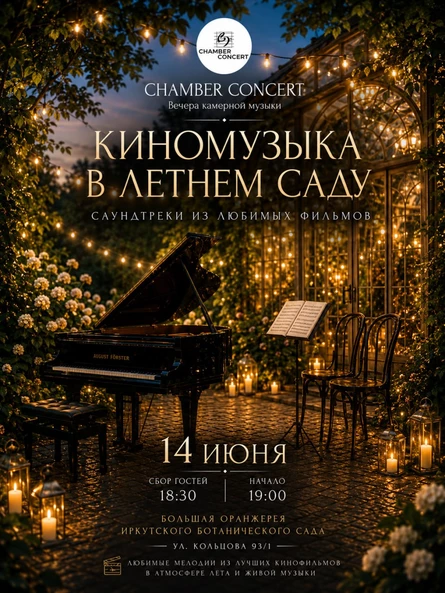 Киномузыка в летнем саду